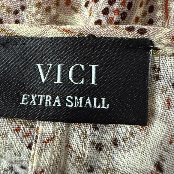 VICI beautiful maxi dress with ties chest size XS (photo #2 is true color) - Picture 9 of 12